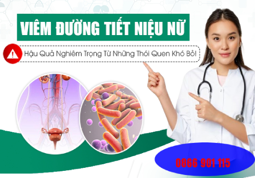 Viêm đường tiết niệu ở nữ – Nguyên nhân, dấu hiệu và cách chữa hiệu quả